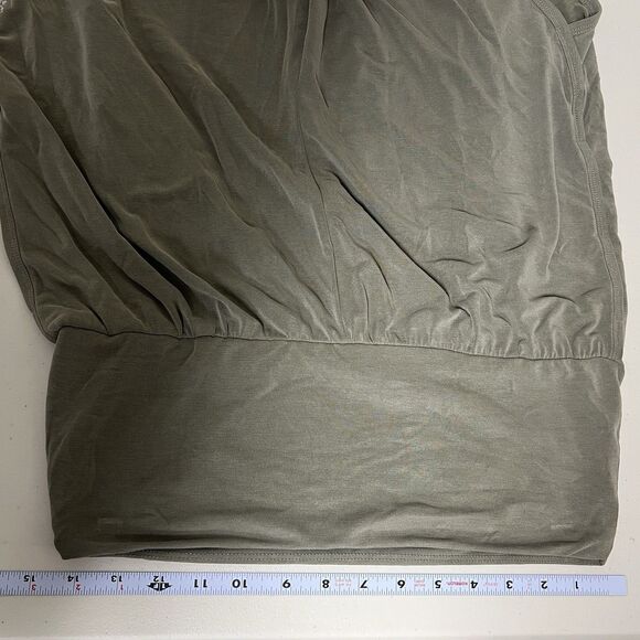 FP Movement Soft Stretch Shorts Size S Olive Green Yoga Lounge Athletic Casual - Picture 9 of 12